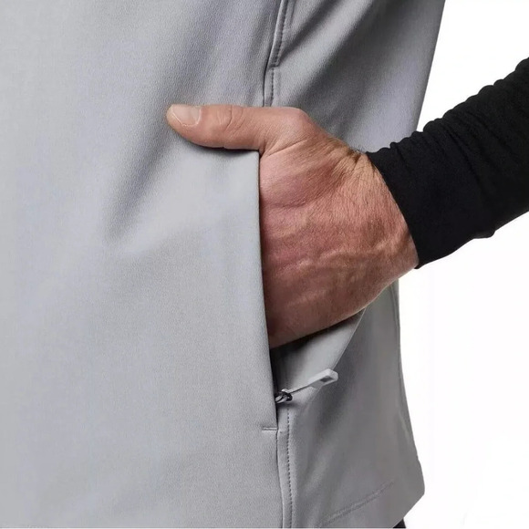 32 Degrees Men’s Full Zip Sleeveless Vest - Burgundy Large - Picture 8 of 16